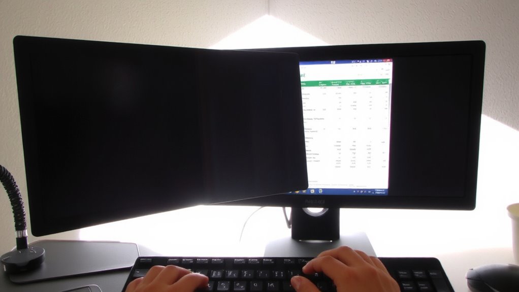glare reduces productivity significantly