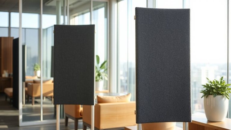 glass lounges reverberation control