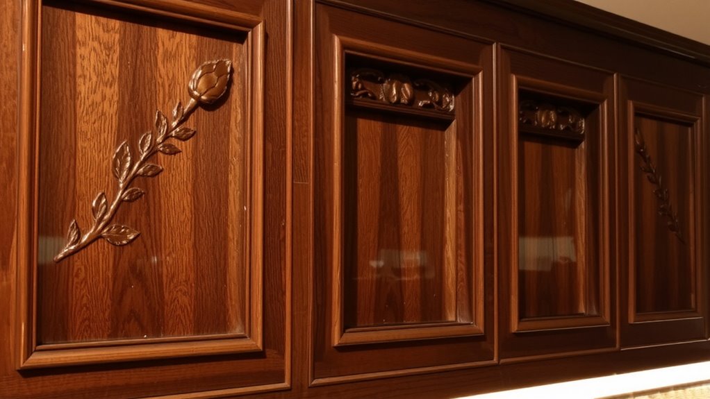 hand carved wooden elegance