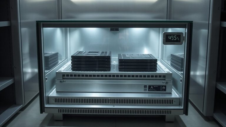 humidity controlled archival security enclosures