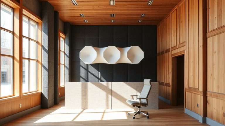 hybrid office acoustic design