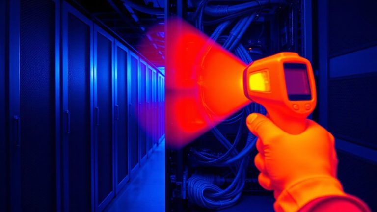 infrared thermometer heat monitoring