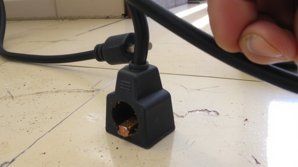 inspect baseboard wire routes