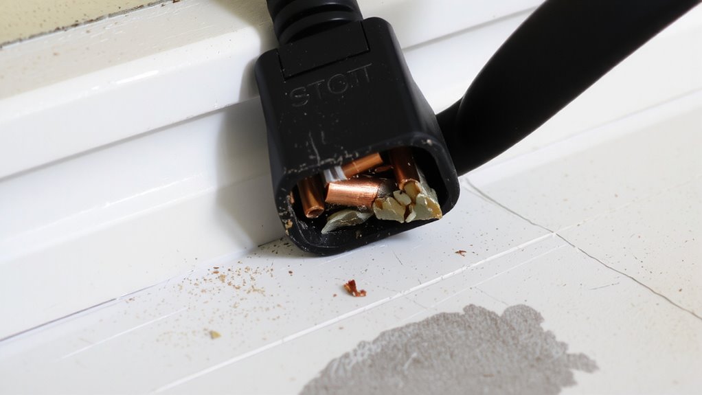 inspect cords for damage