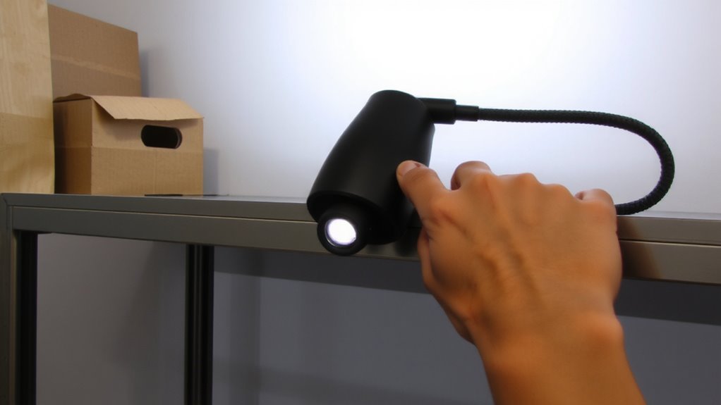 install magnetic lights easily