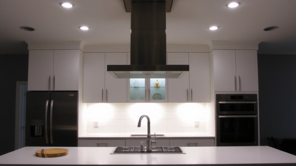install overhead lights properly
