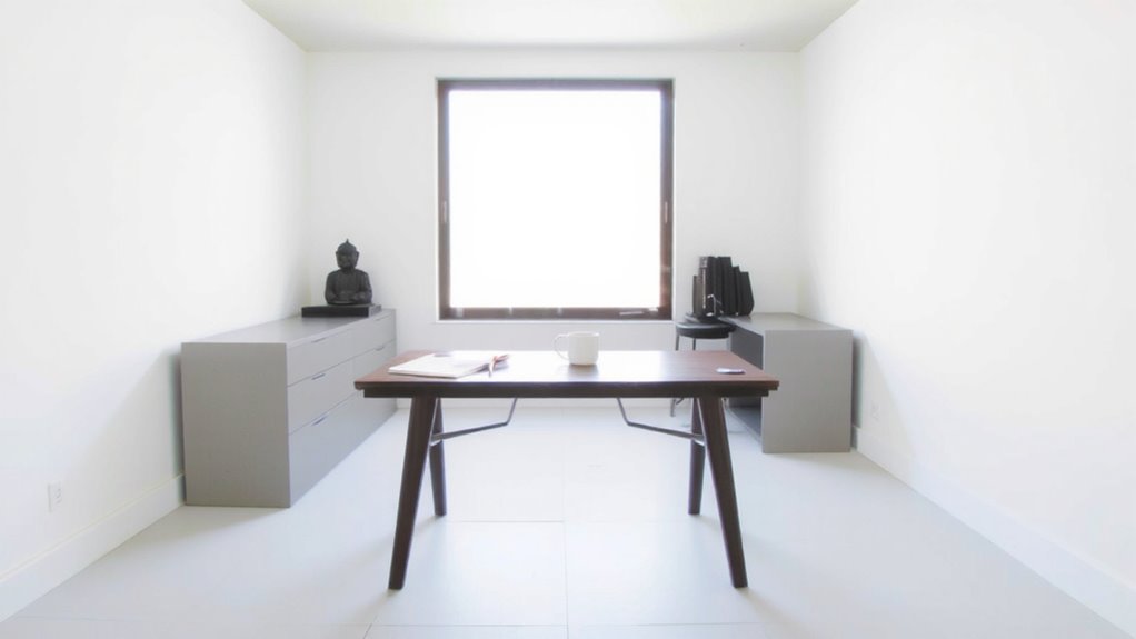 intentional minimalist functional layout