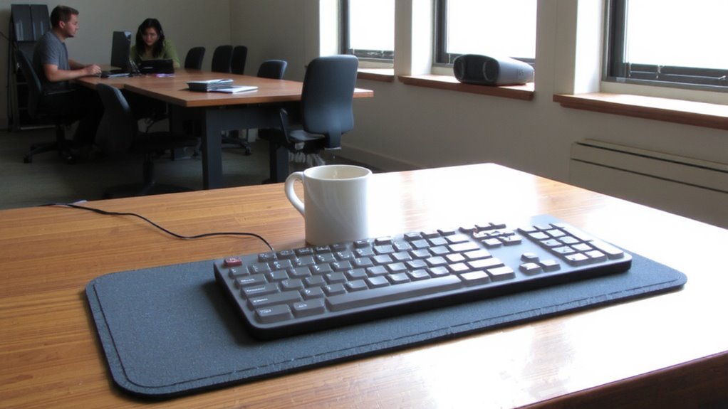 keyboard noise reduces concentration