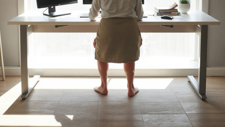 knee clearance impacts posture
