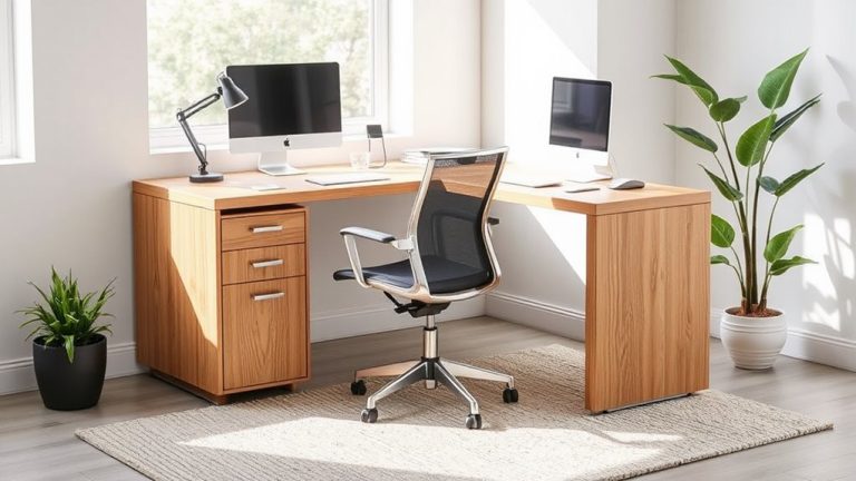l shaped desk ergonomics