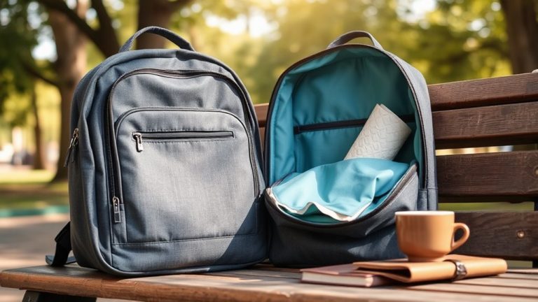 laptop bags with lunch storage