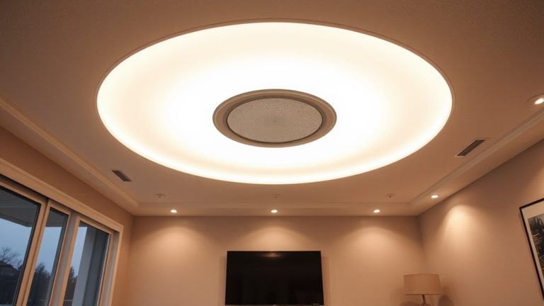 led ceiling lights with bluetooth speakers