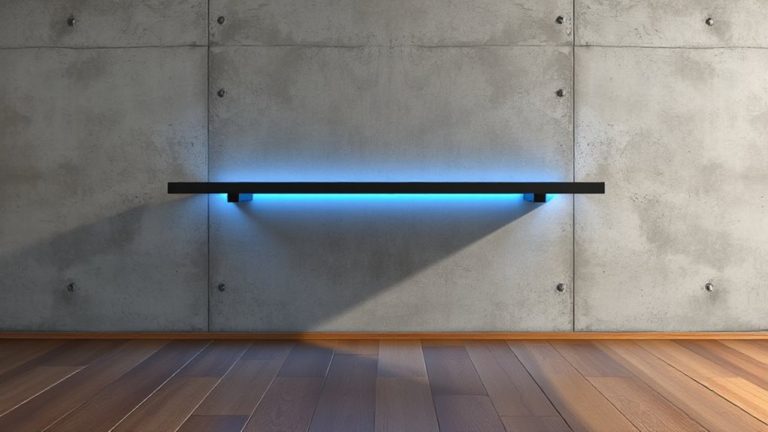 led strip under desk