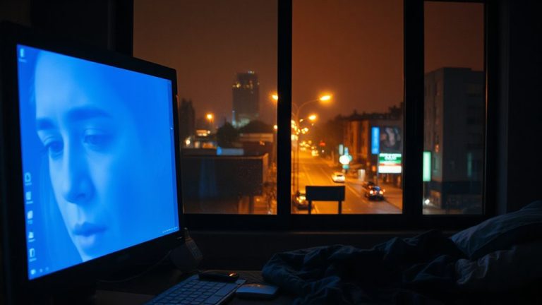 light pollution disrupts sleep