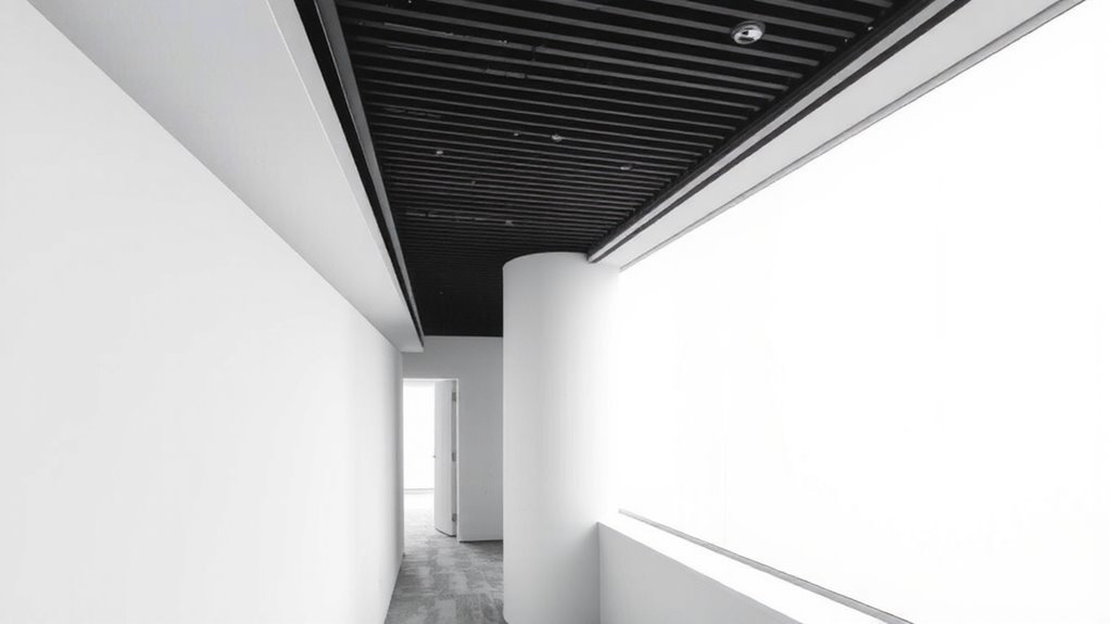 light shelf depth and height