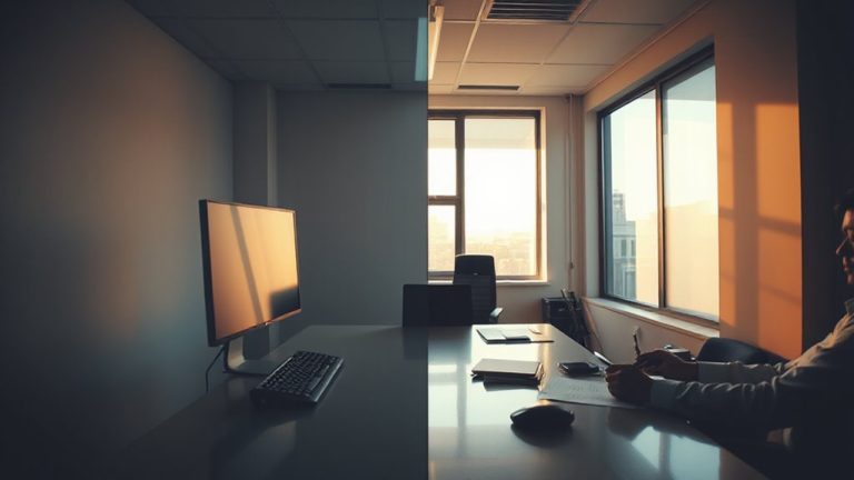lighting affects workplace productivity