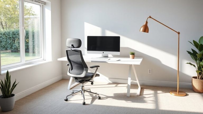 lighting ergonomic desk harmony
