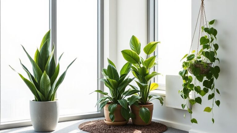low light office plants
