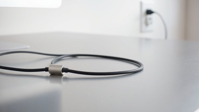 magnetic cable organizers for metal desks