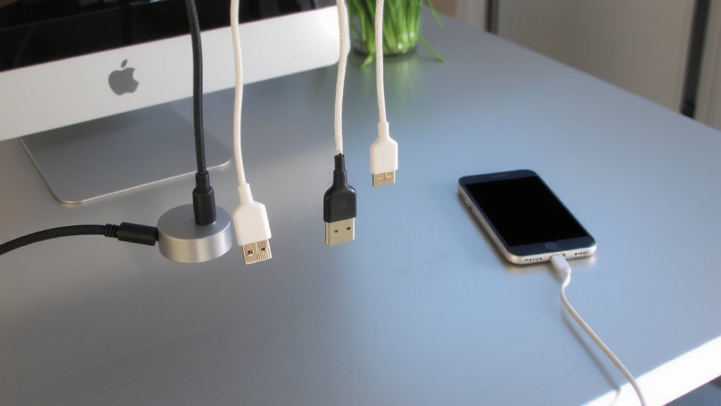 magnetic docks reduce clutter