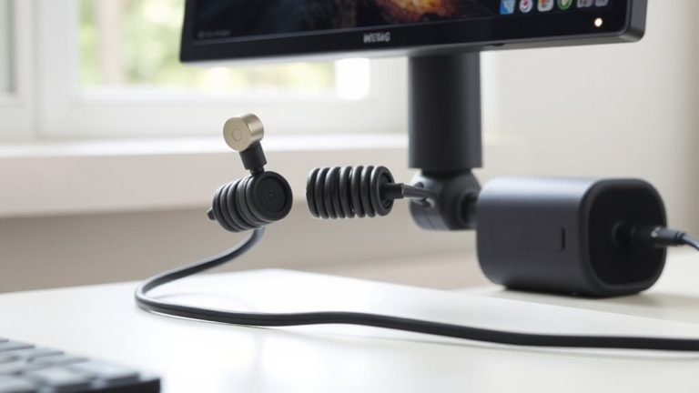 magnetic mount cable concealment