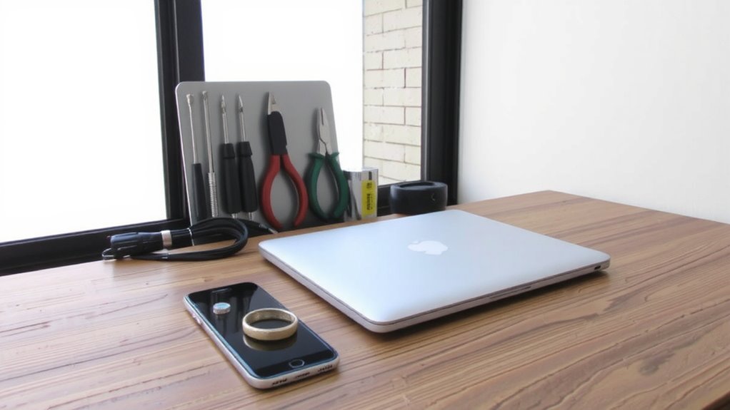 magnetic mounting for tools