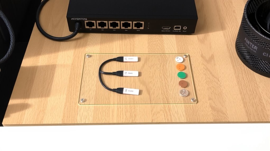 master labeling eliminates cable confusion
