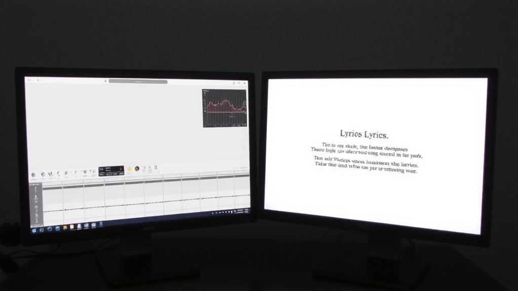 match monitors to daw layout