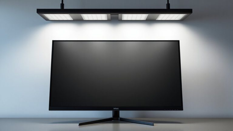 matte screens controlled lighting