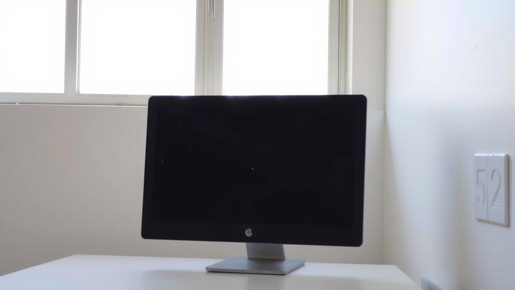 matte screens reduce glare
