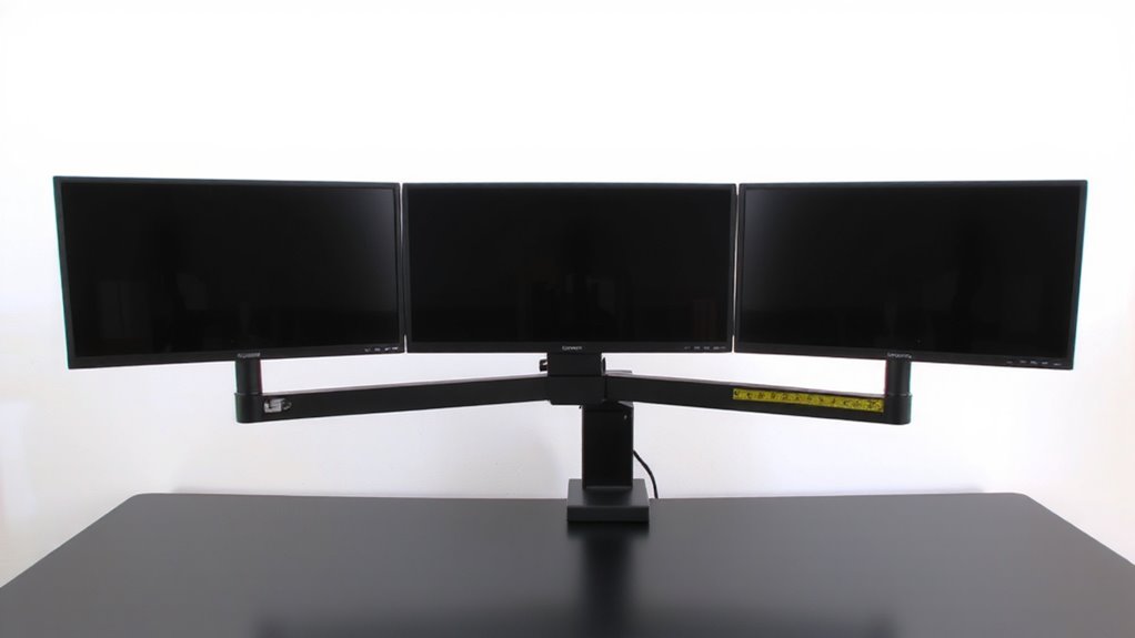 measure desk width and depth
