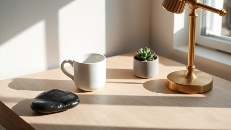 minimalist desk decor essentials