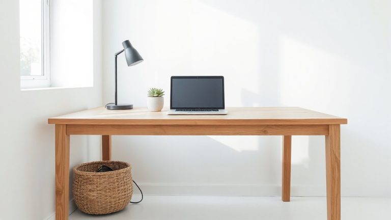 minimalist desk organization tips