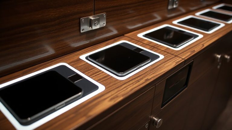 modular cabinet lockbox charging