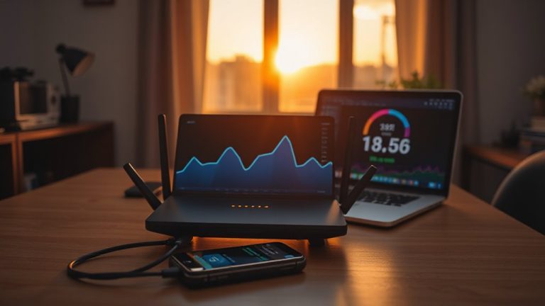 monitor home office data