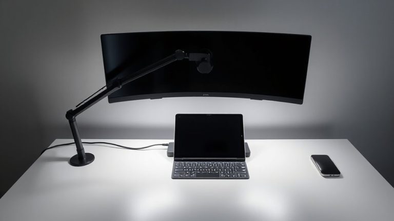 monitor placement for tablet use