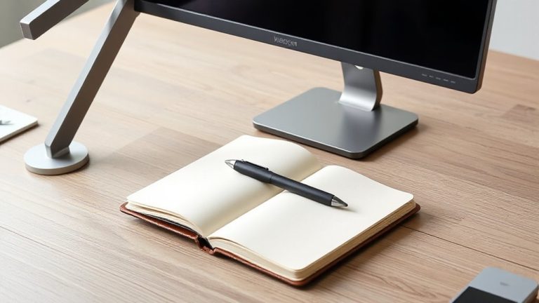 monitor positioning for notebook use