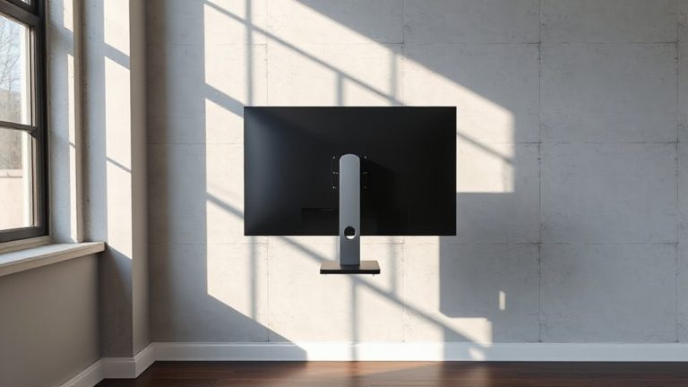 mount monitor at eye level