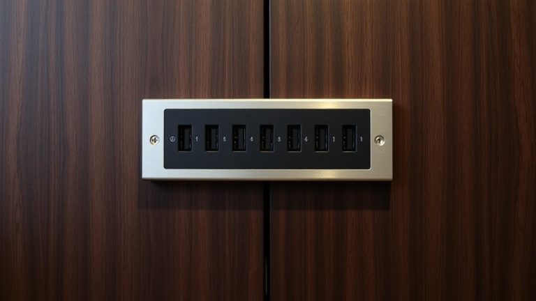 multi bay cabinet door mounting