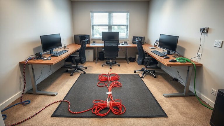 multi user home office cabling