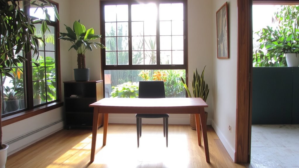 natural light enhances focus