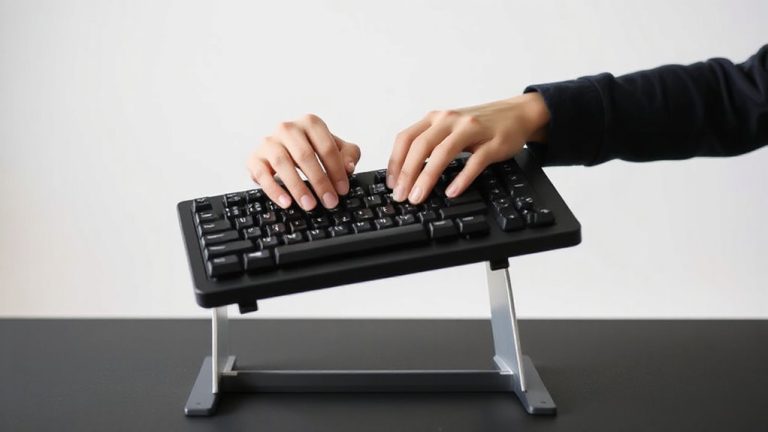 neutral wrist keyboard alignment