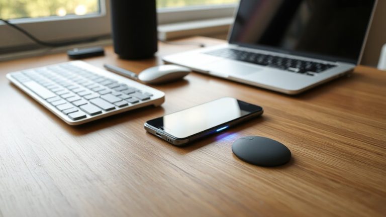 nfc bluetooth desk pairing