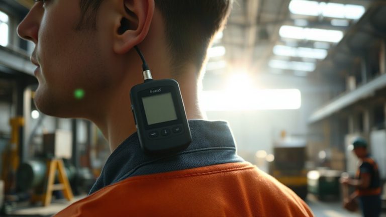 noise dosimeters for work hour monitoring