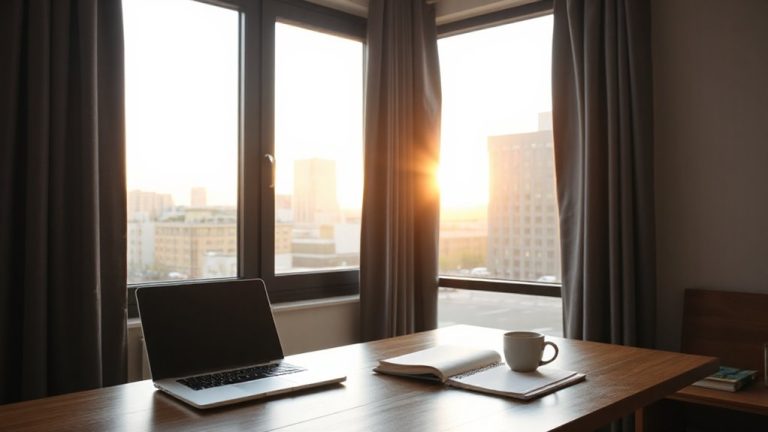 noise reducing curtains enhance focus