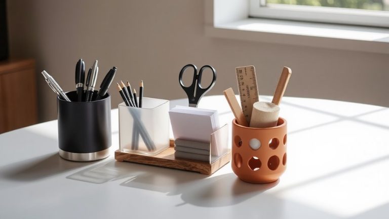 office supply caddies for efficient organization