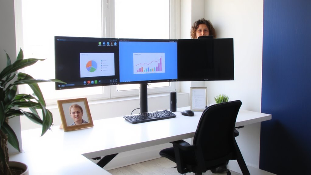 one monitor per client