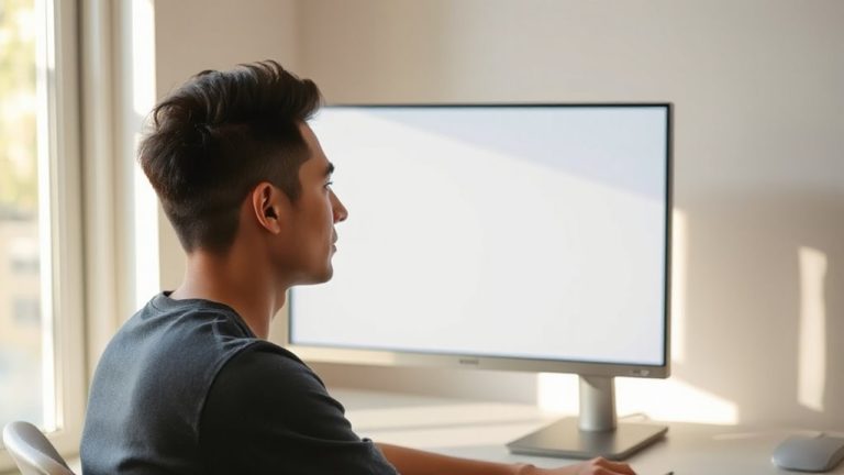 optimal eye monitor distance
