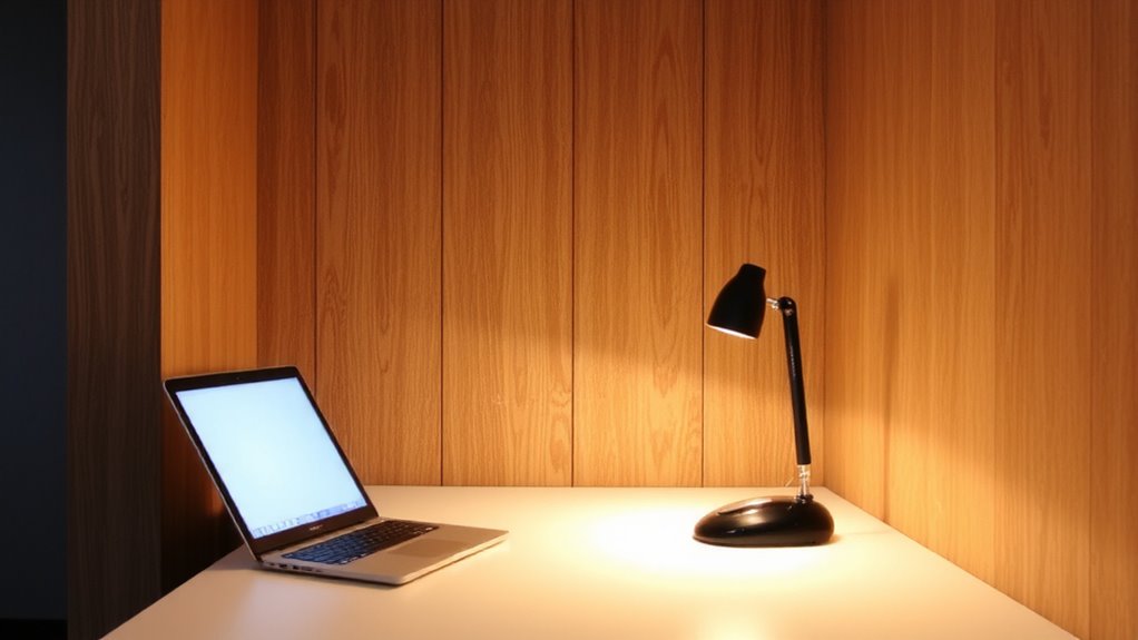 optimal task light placement