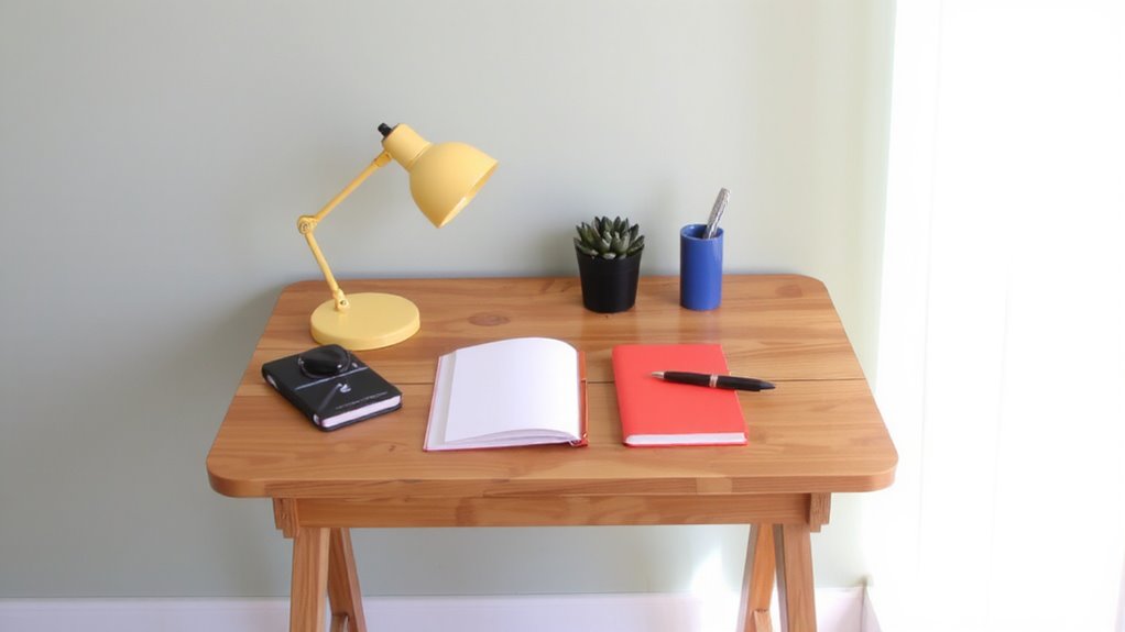 optimize desk for productivity